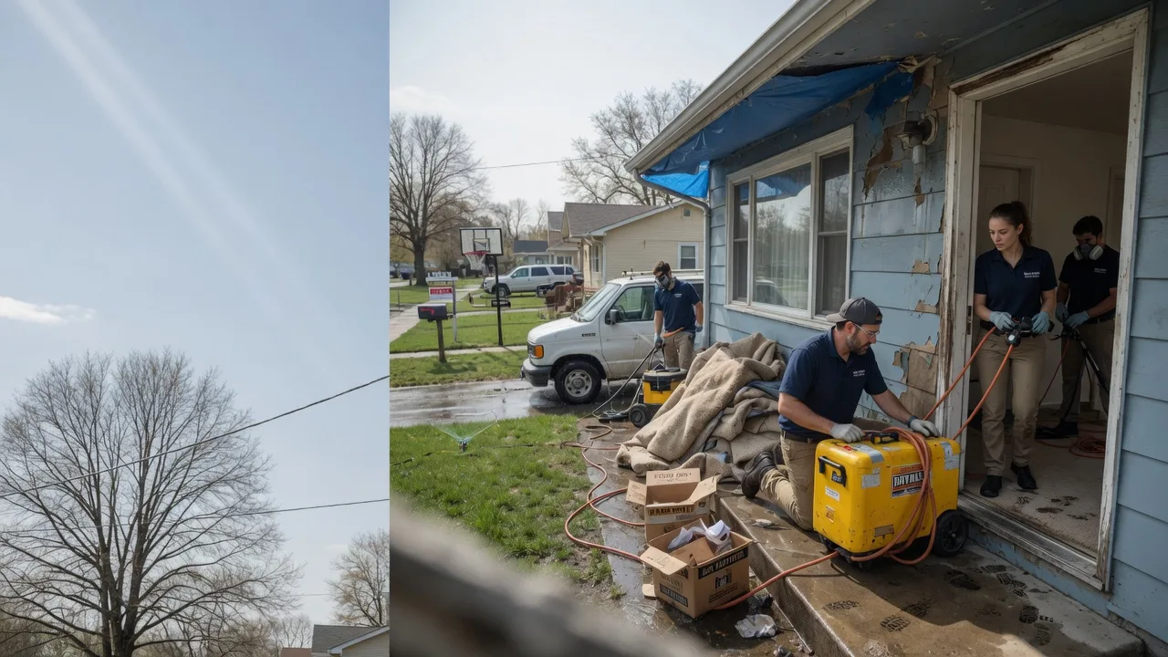 Basement Flood Cleanup in Glen Ferris, WV near me
